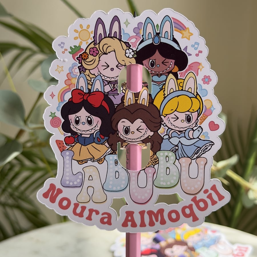 Pencil with card Labobo – Princess
