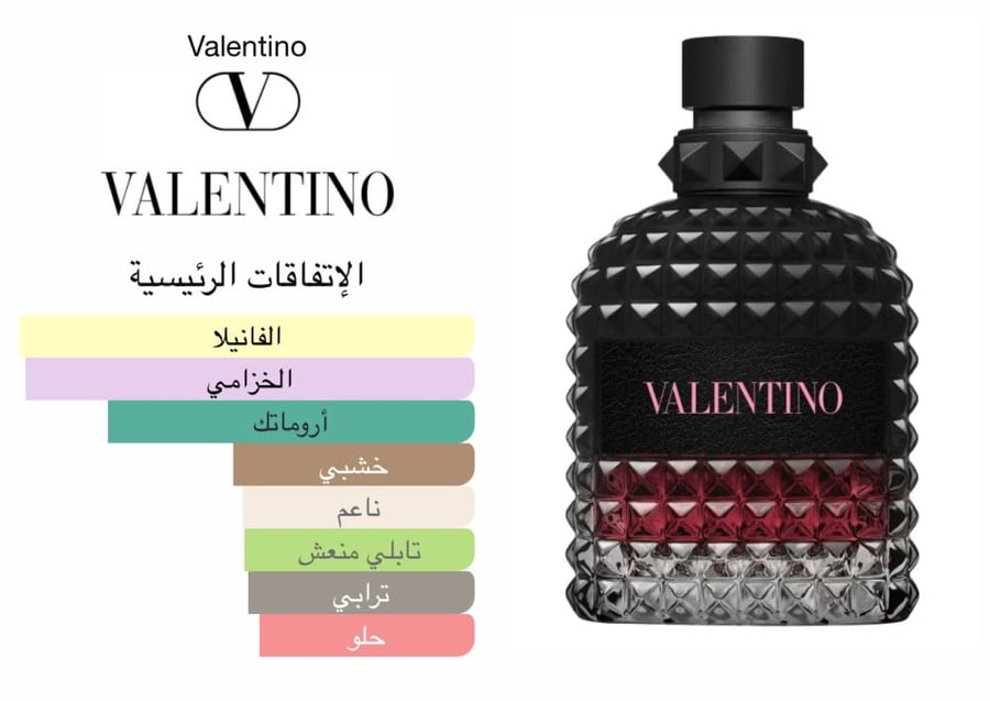عطر فالنتينو اومو بورن ان روما انتنس ماستر او دو بارفيوم 100 مل