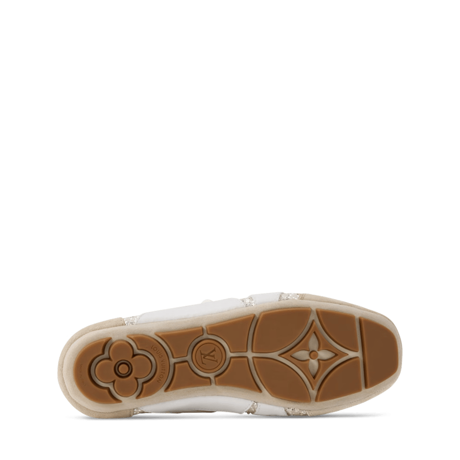 Louis Vuitton LV Sneakerina Sequin Metallic Gold