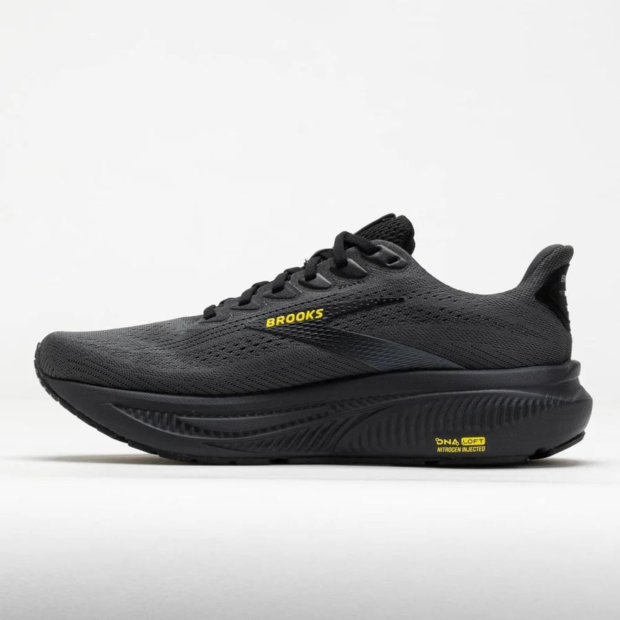 حذاء بروكس جوست 17 | Brooks Ghost 17 Ebony Black Yellow