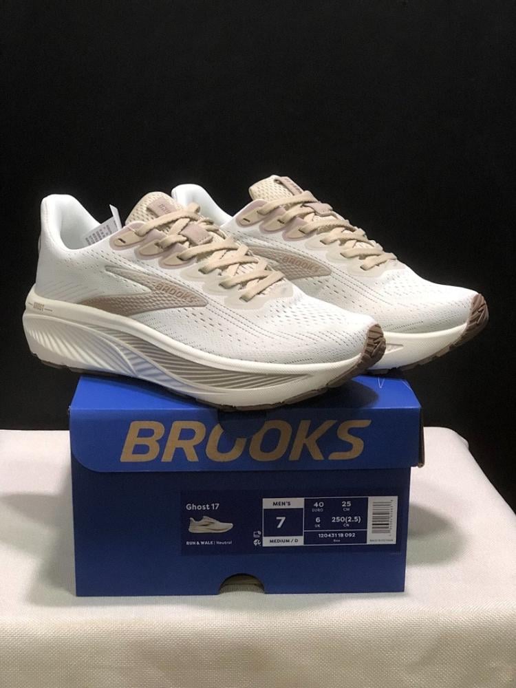 حذاء بروكس جوست 17 Brooks Ghost 17 Grey Chateau Grey Portabella