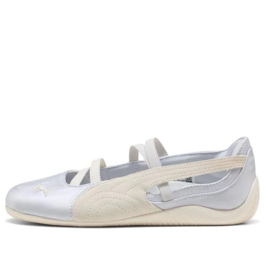 (WMNS) PUMA Speedcat Ballet 'Silver Mist Warm White Satin'