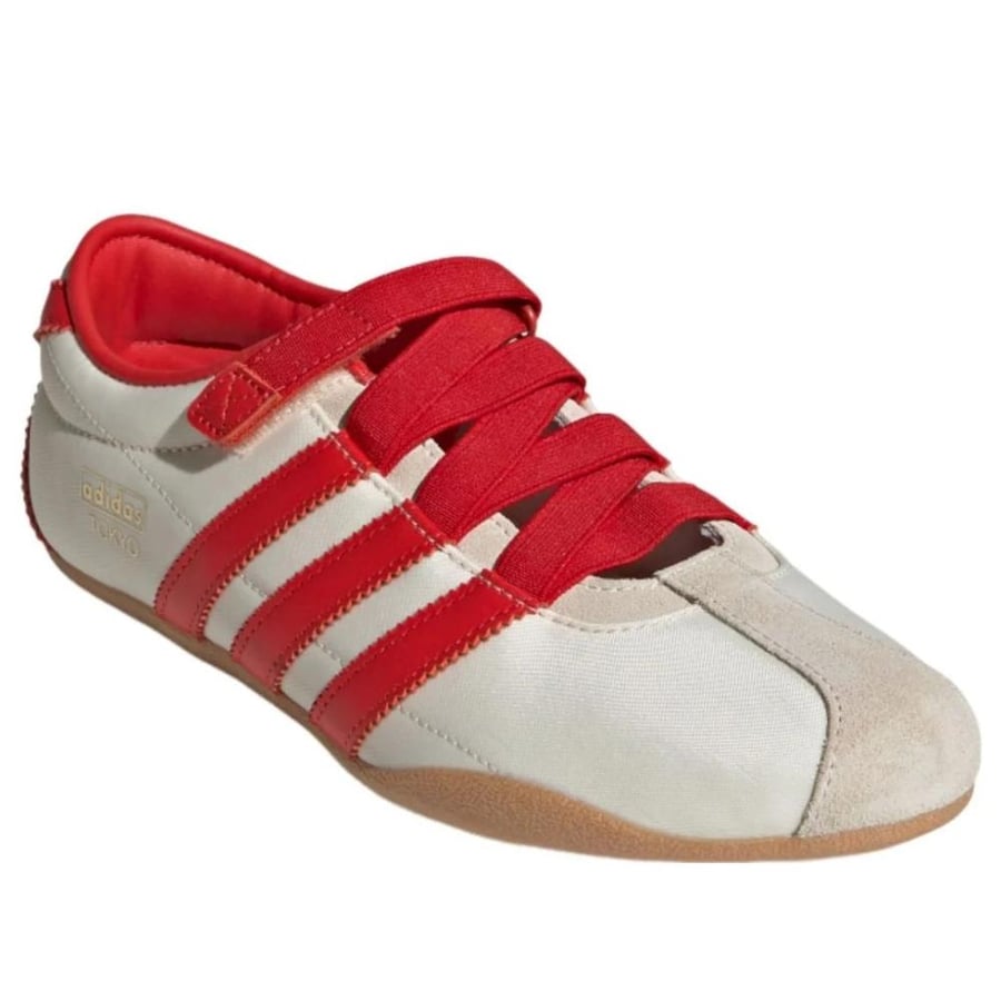 Adidas Tokyo Mary Jane Cream White Red