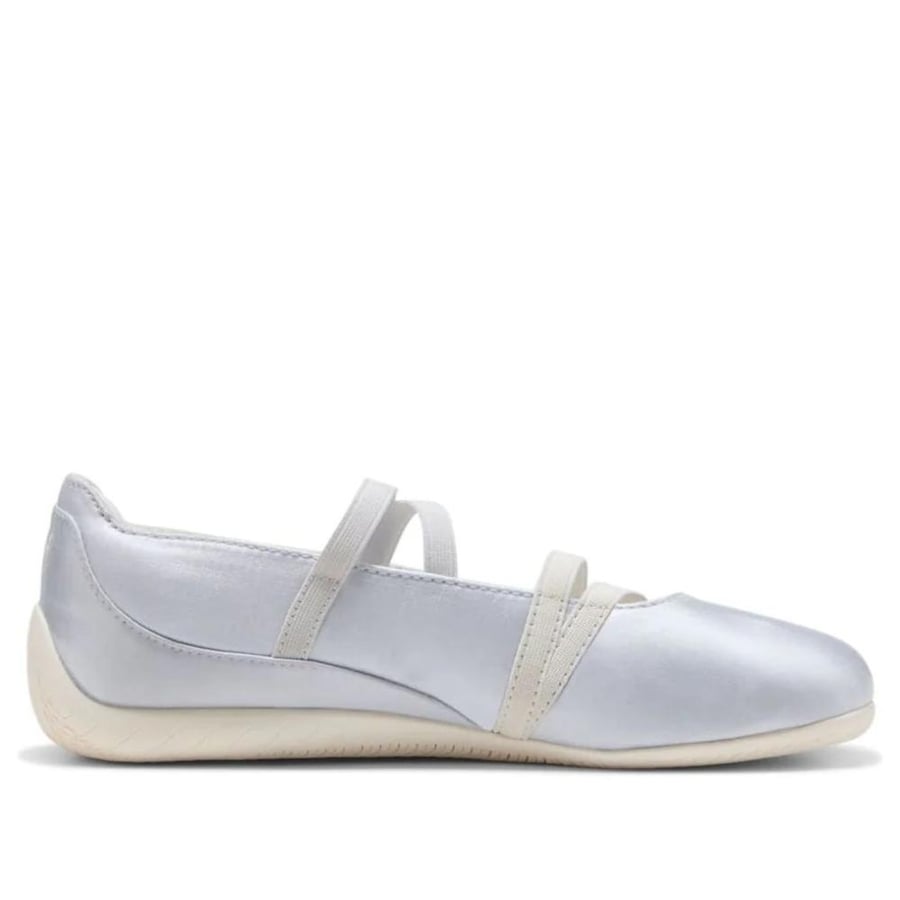 (WMNS) PUMA Speedcat Ballet 'Silver Mist Warm White Satin'