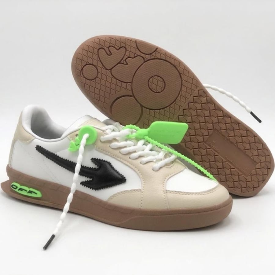 Off-White End Of Play White / Sand Beige / Black / Green
