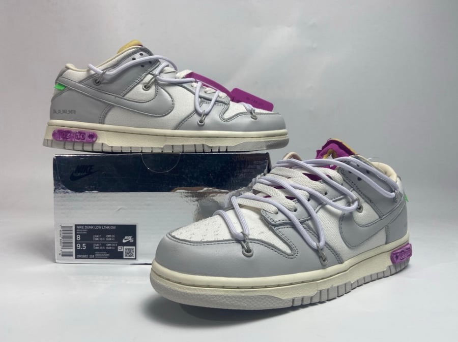 NIKE X OFF WHITE - DUNK SB " LOT 3 "