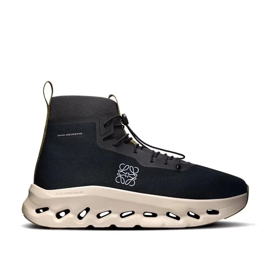Loewe x On Cloudtilt Hi – Black Oatmeal Olive