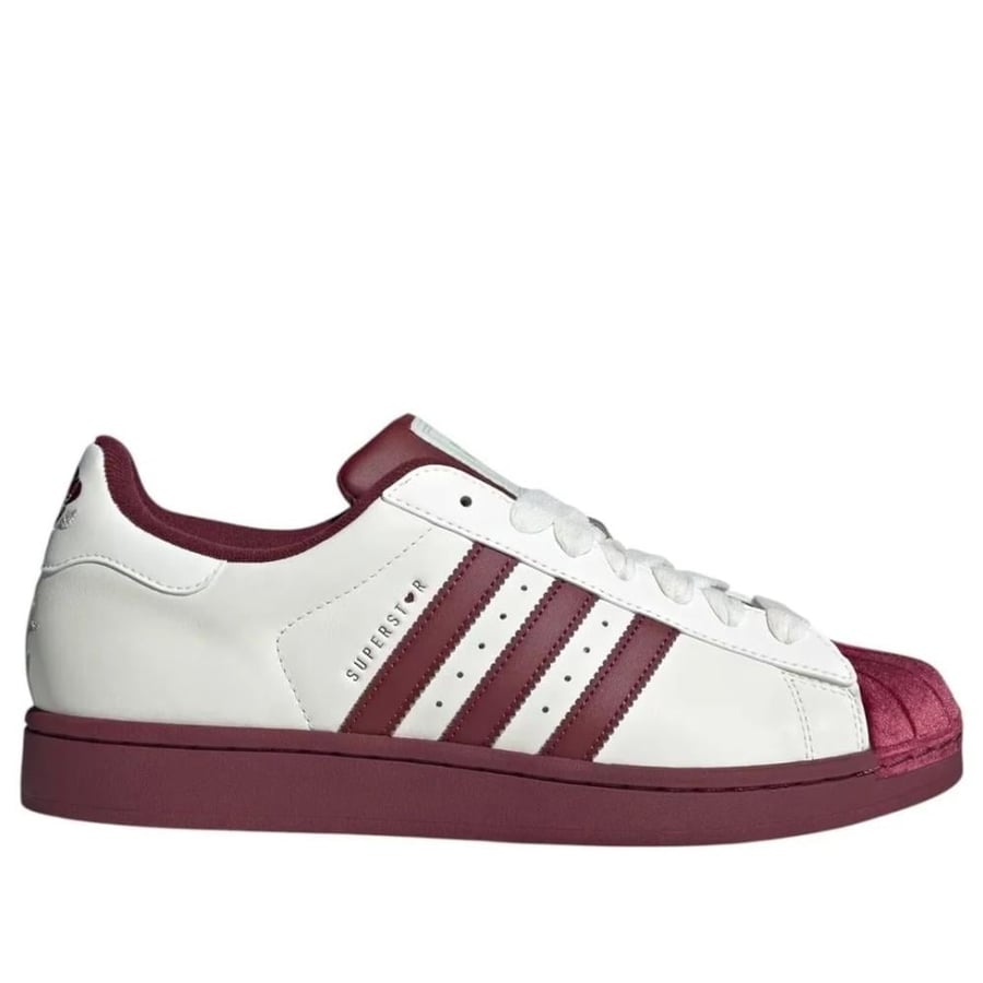 adidas Superstar II 'White Shadow Red'