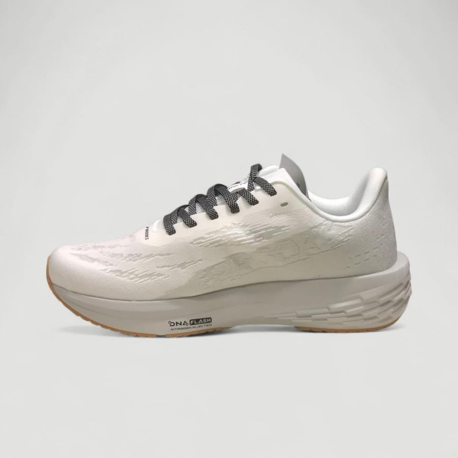 حذاء بروكس لونش 11 للجري | Brooks Launch 11 White Grey Black sneakers