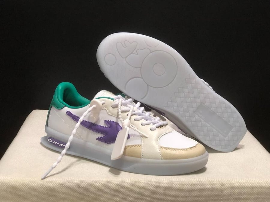 Off-White End Of Play White / Purple / Green