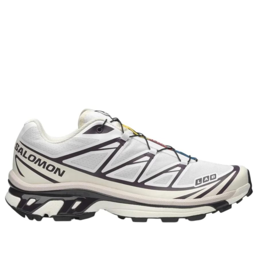 SALOMON XT-6 White Vanilla Ice Plum Perfect'