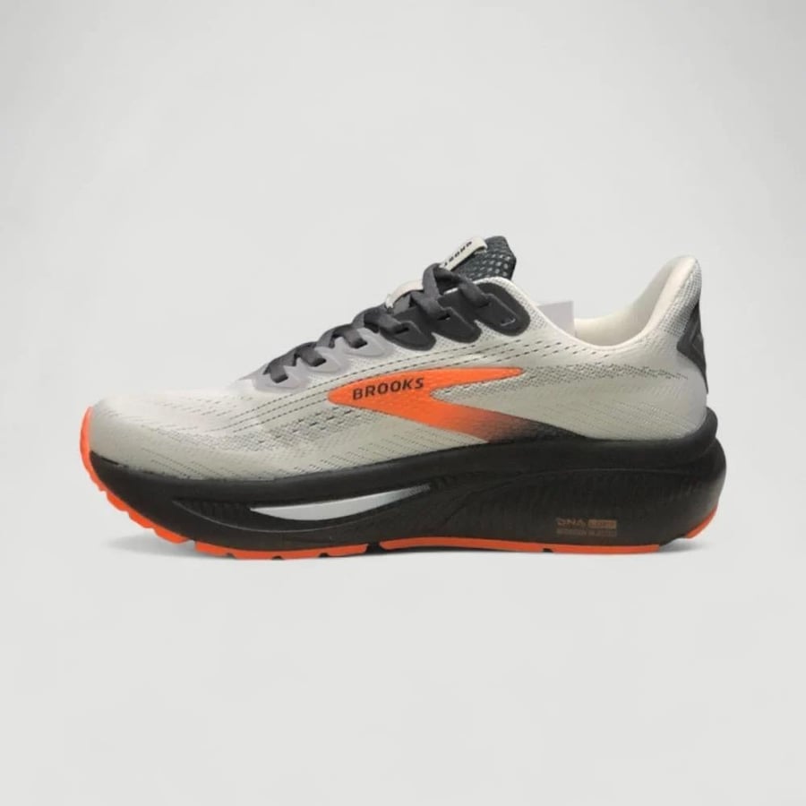 حذاء بروكس جوست 17 | Brooks Ghost 17 Oyster Mushroom Orange Ebony