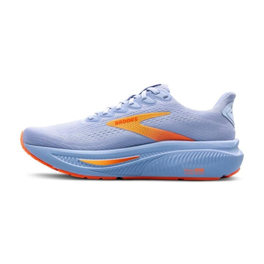 حذاء بروكس جوست 17 | Brooks Ghost 17 Blue Heron White Orange