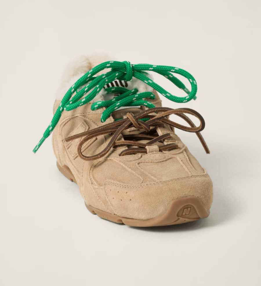 New Balance x Miu Miu 530 Suede Mesh 'Ecru'