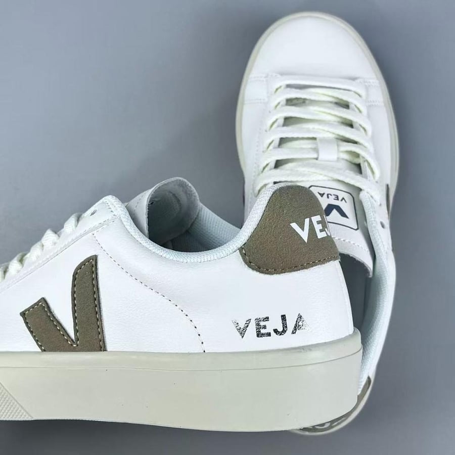VEJA CAMPO LEATHER WHITE sneakers