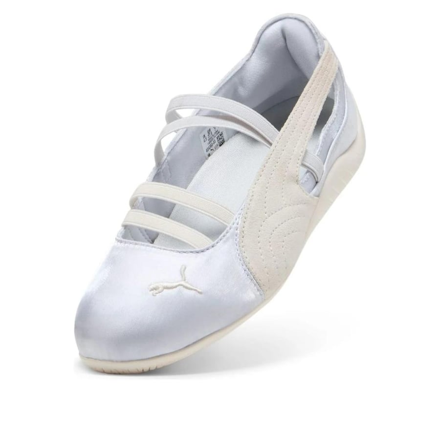 (WMNS) PUMA Speedcat Ballet 'Silver Mist Warm White Satin'