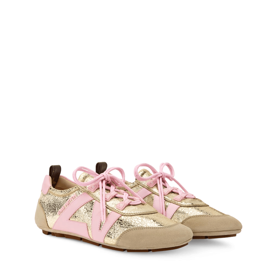 Louis Vuitton LV Sneakerina Metallic Gold