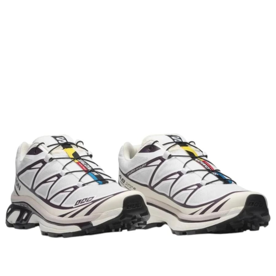 SALOMON XT-6 White Vanilla Ice Plum Perfect'