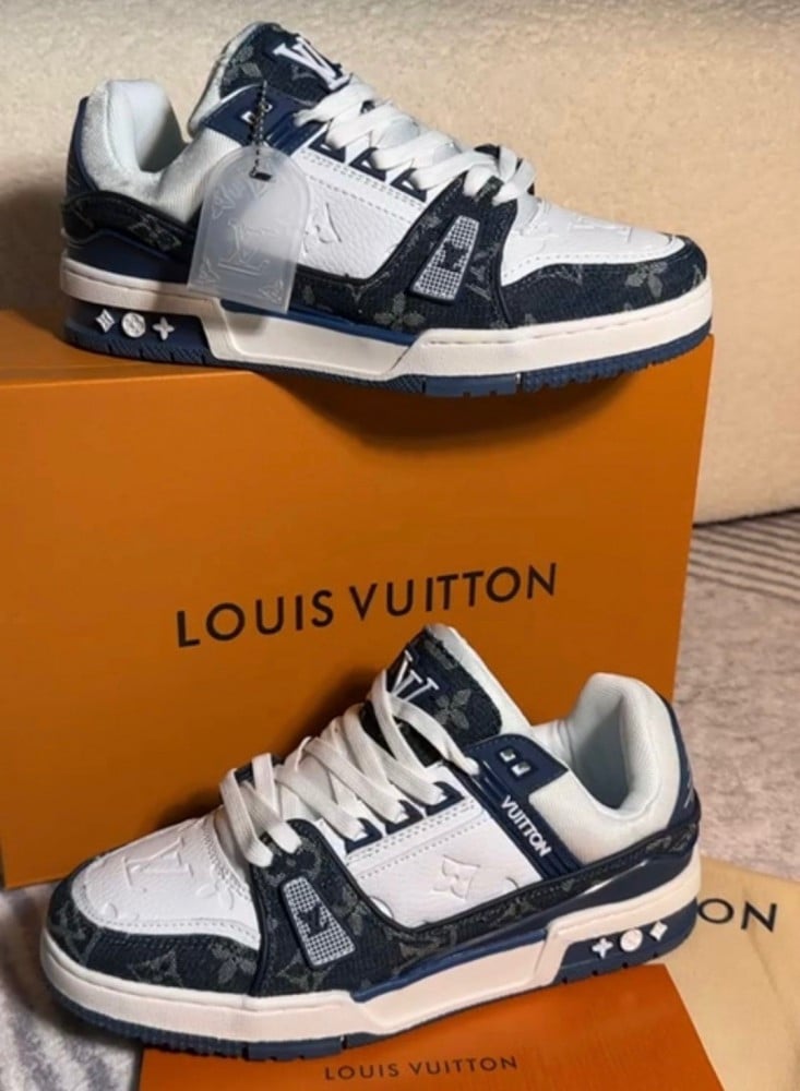 Louis Vuitton Trainer Low 'Monogram Denim' Blue