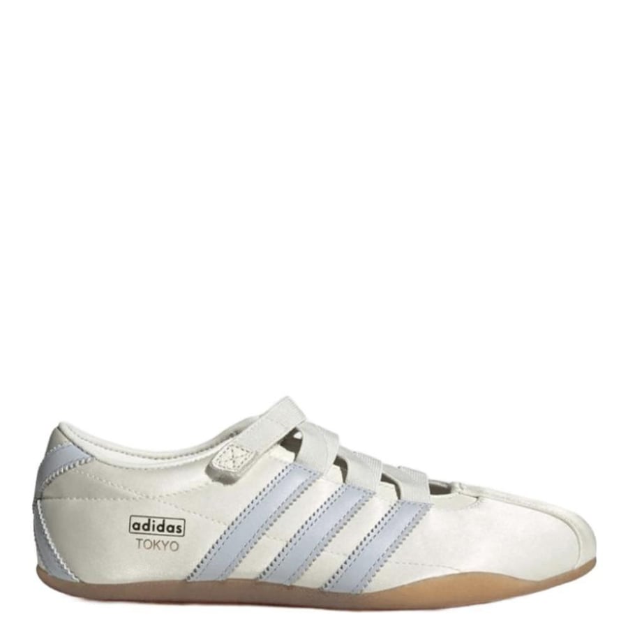 Adidas Tokyo Mary Jane Trainers In Off White & Halo Blue
