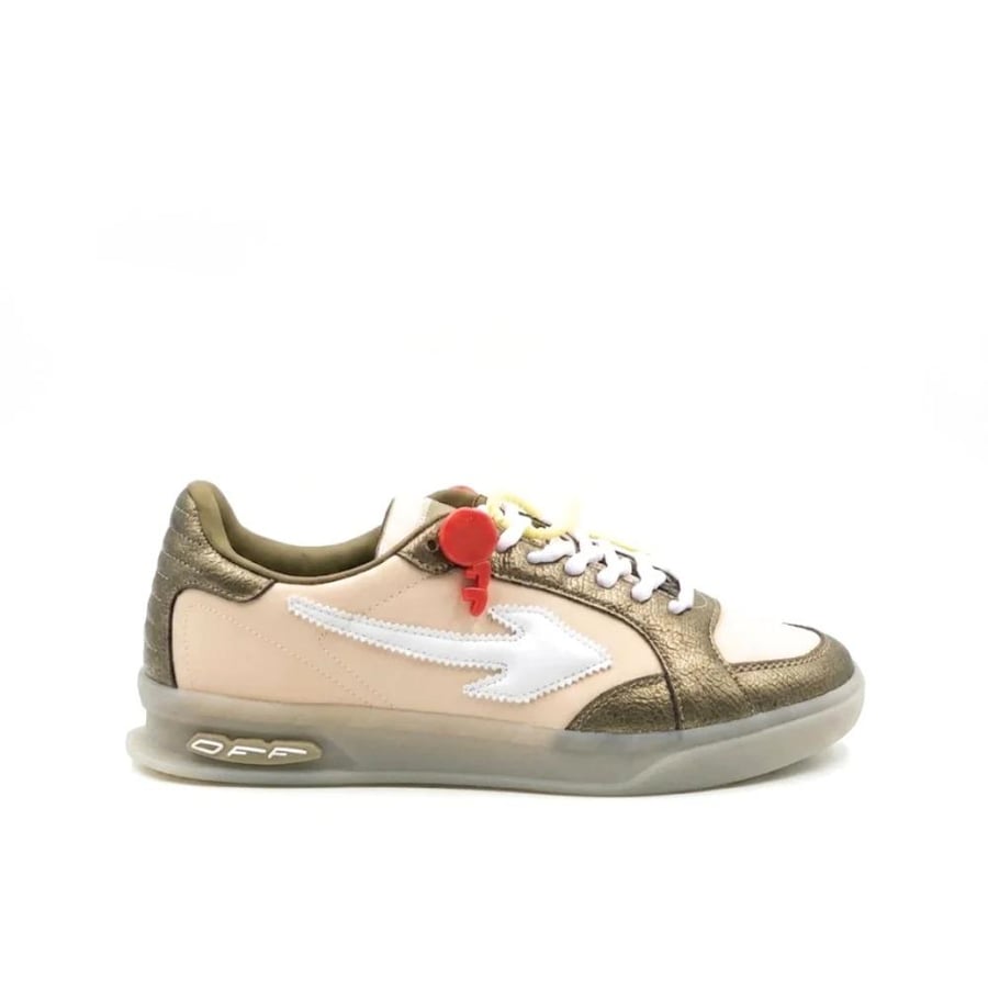 Off-White End Of Play Metallic Gold / Brown