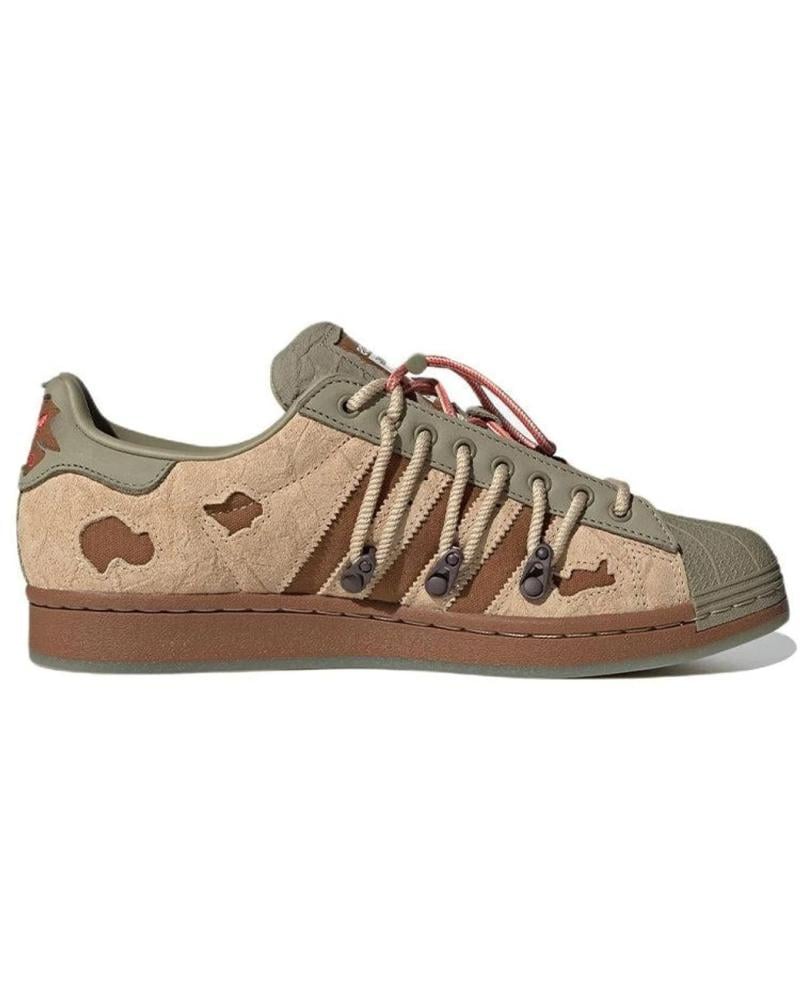 adidas originals Superstar x melting sadness 'Green Brown' '