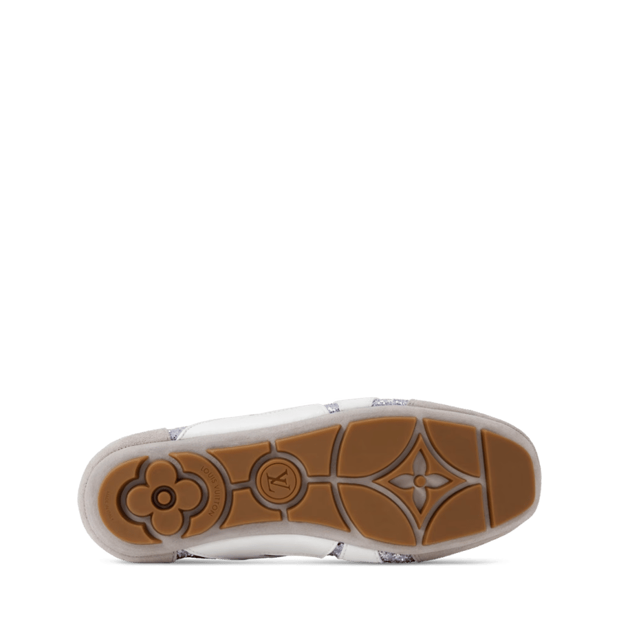 Louis Vuitton LV Sneakerina Sequin Metallic Silver