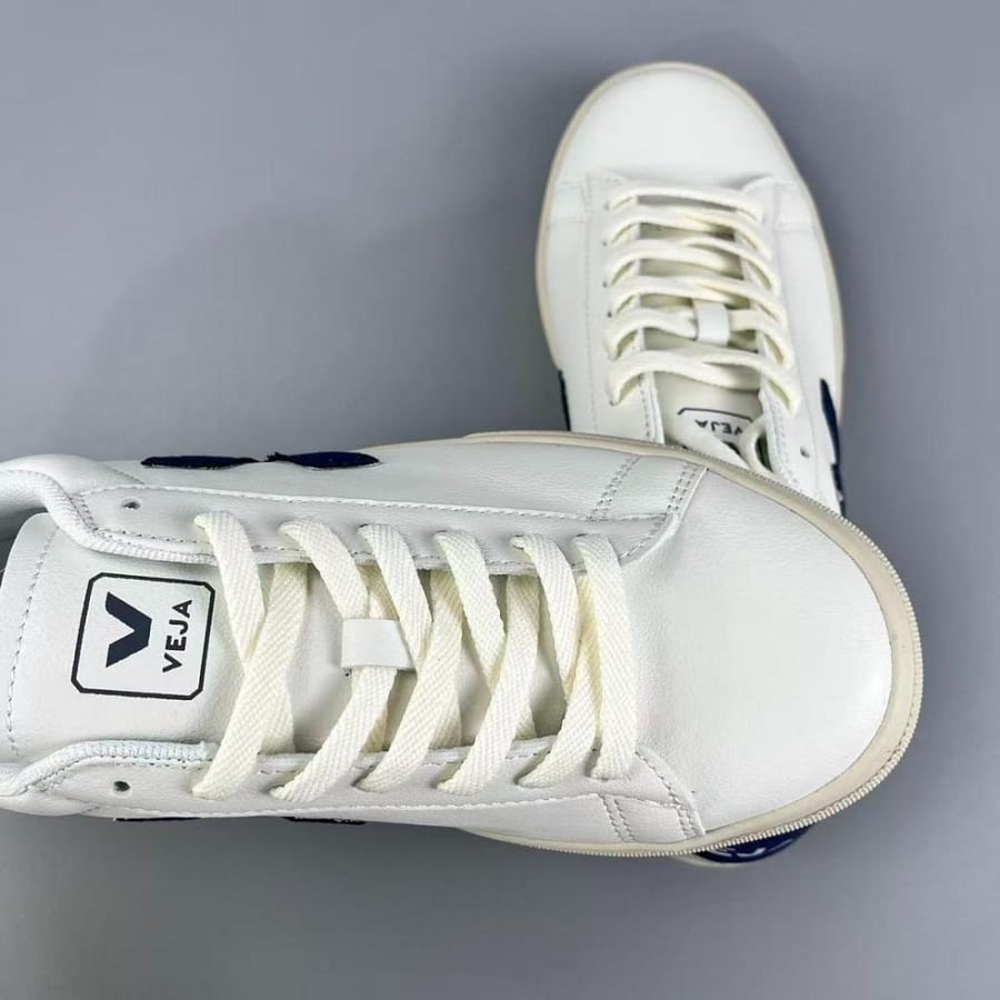 VEJA CAMPO LEATHER WHITE NAVY sneakers