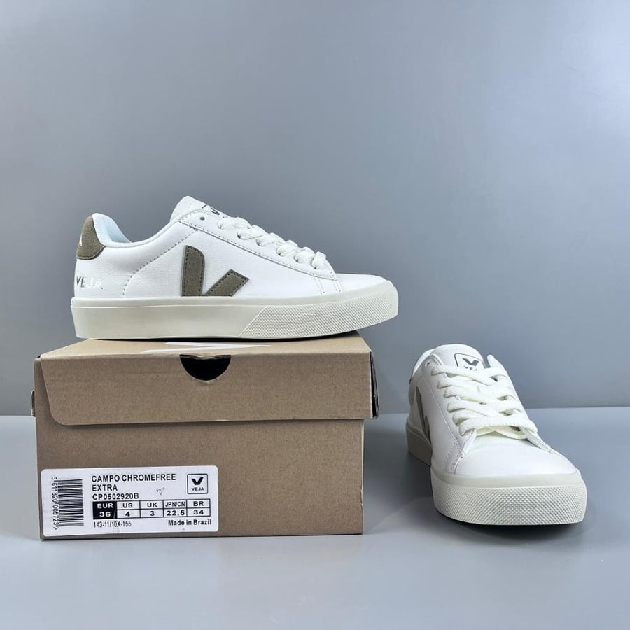 VEJA CAMPO LEATHER WHITE sneakers