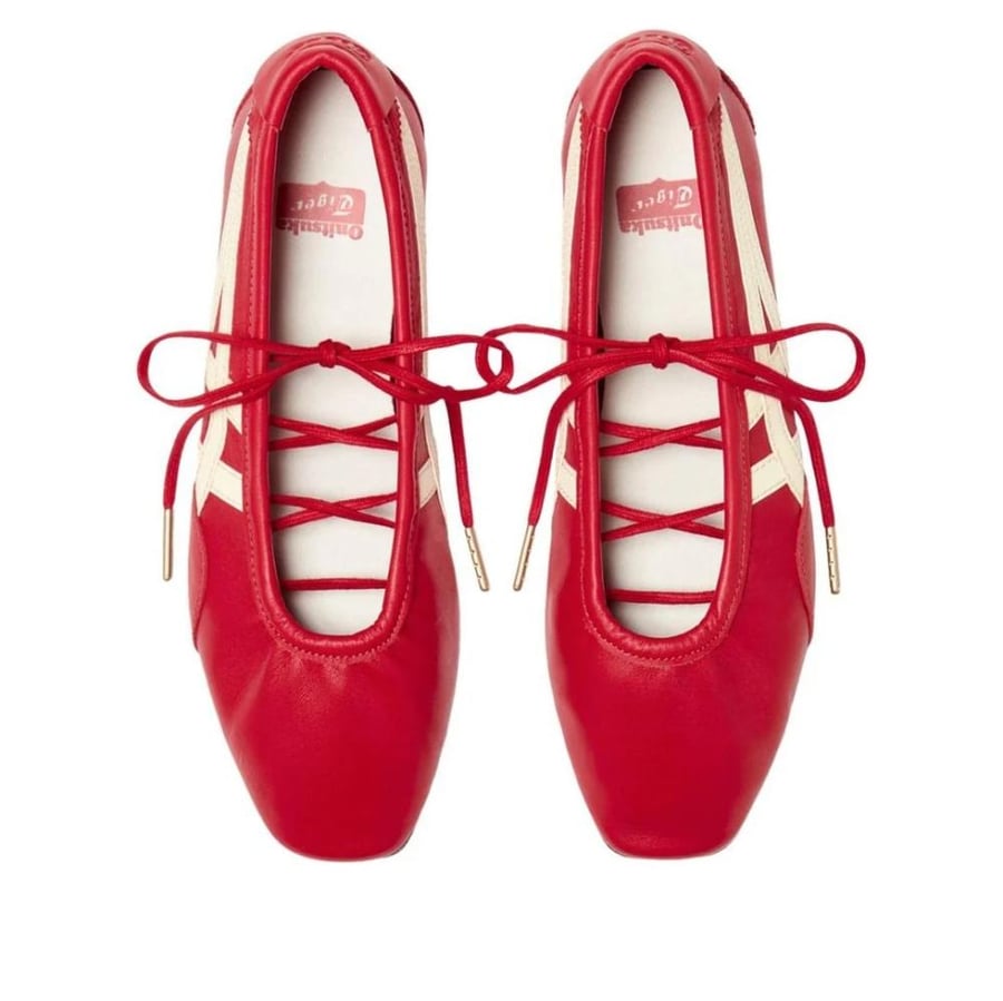 Onitsuka Tiger Gymnarina 'Classic Red Cream'