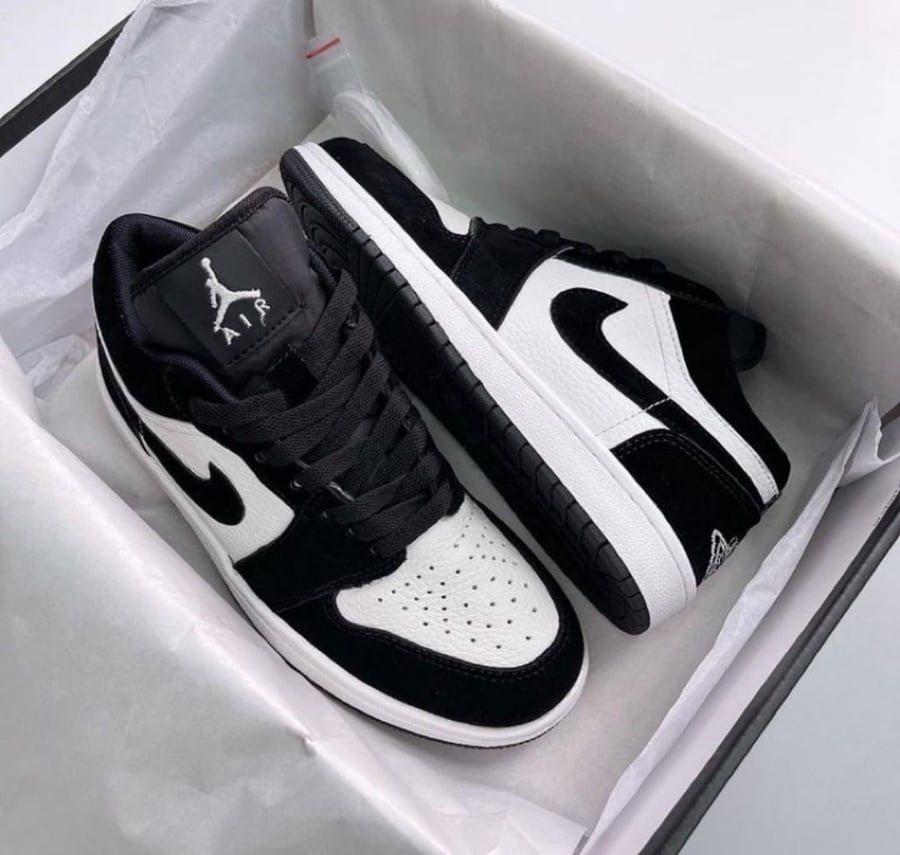 Air Jordans 1 Low Black White