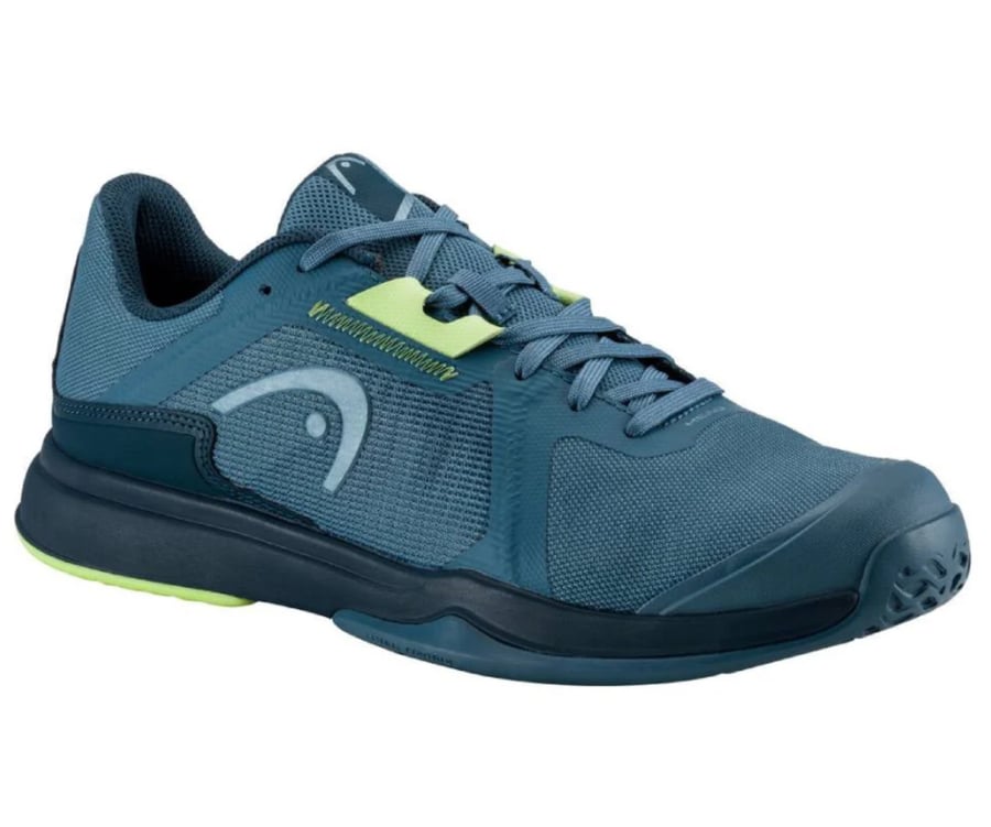 Head Sprint Team 35 Mens Shoes Bluestone and Lime
