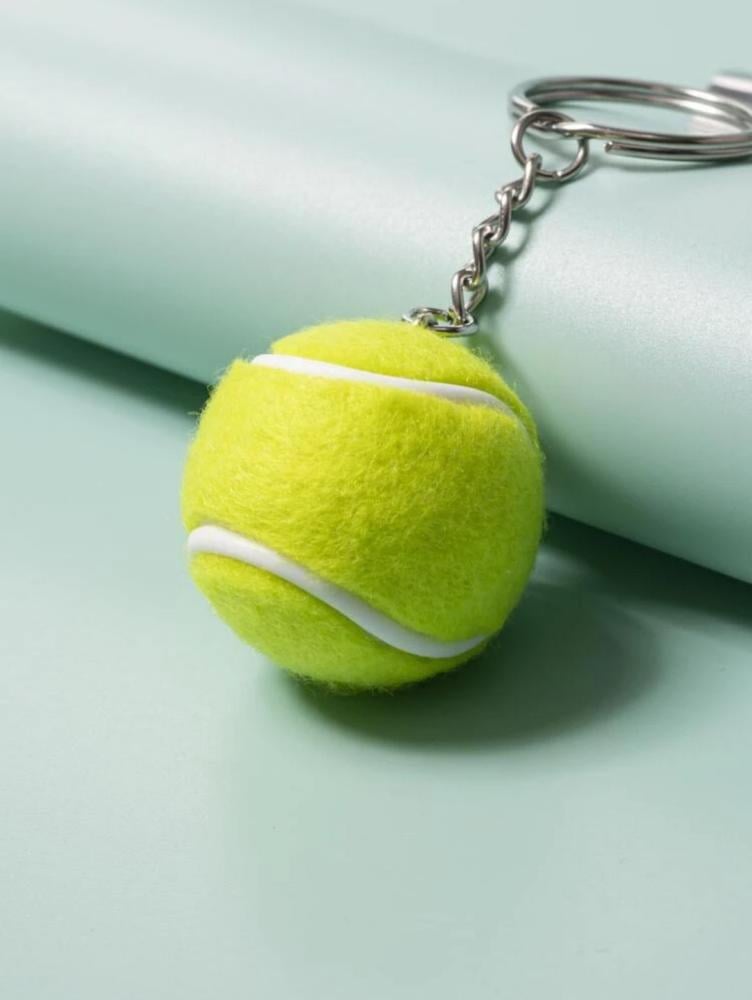 Tennis Ball Keychain