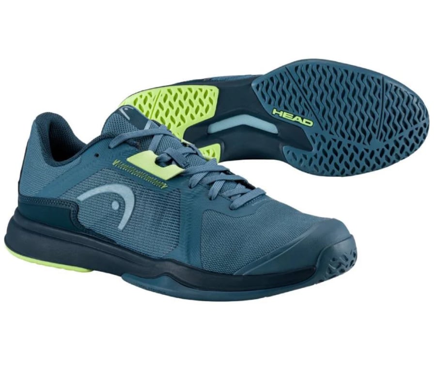 Head Sprint Team 35 Mens Shoes Bluestone and Lime
