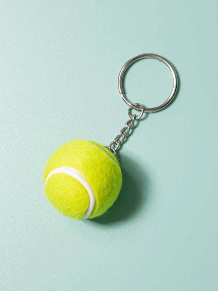 Tennis Ball Keychain