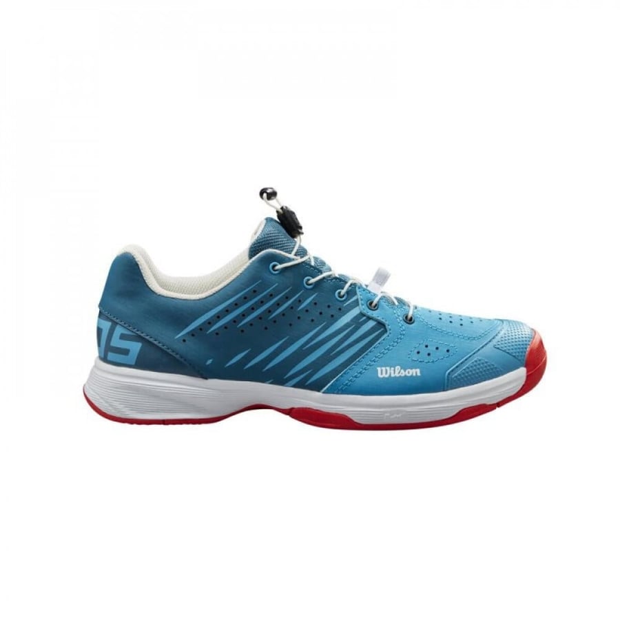 Wilson KAOS JR 2.0 QL BLUE CORAL/WHITE/FIESTA