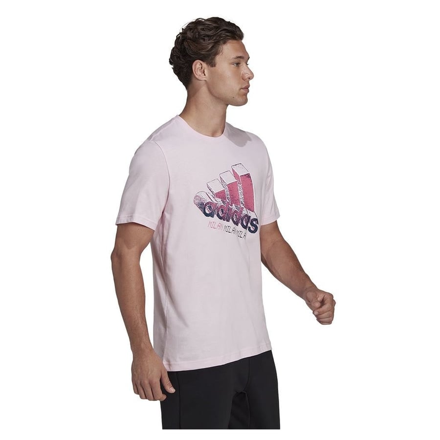adidas Milan Logo Carrier Short Sleeve T-Shirt