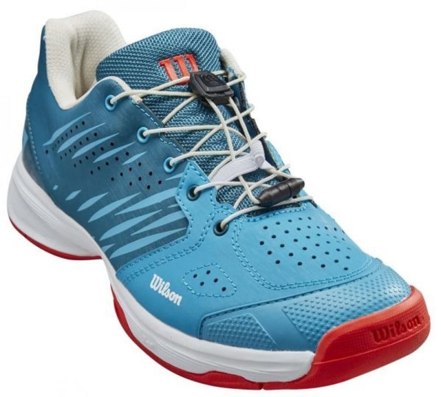 Wilson KAOS JR 2.0 QL BLUE CORAL/WHITE/FIESTA