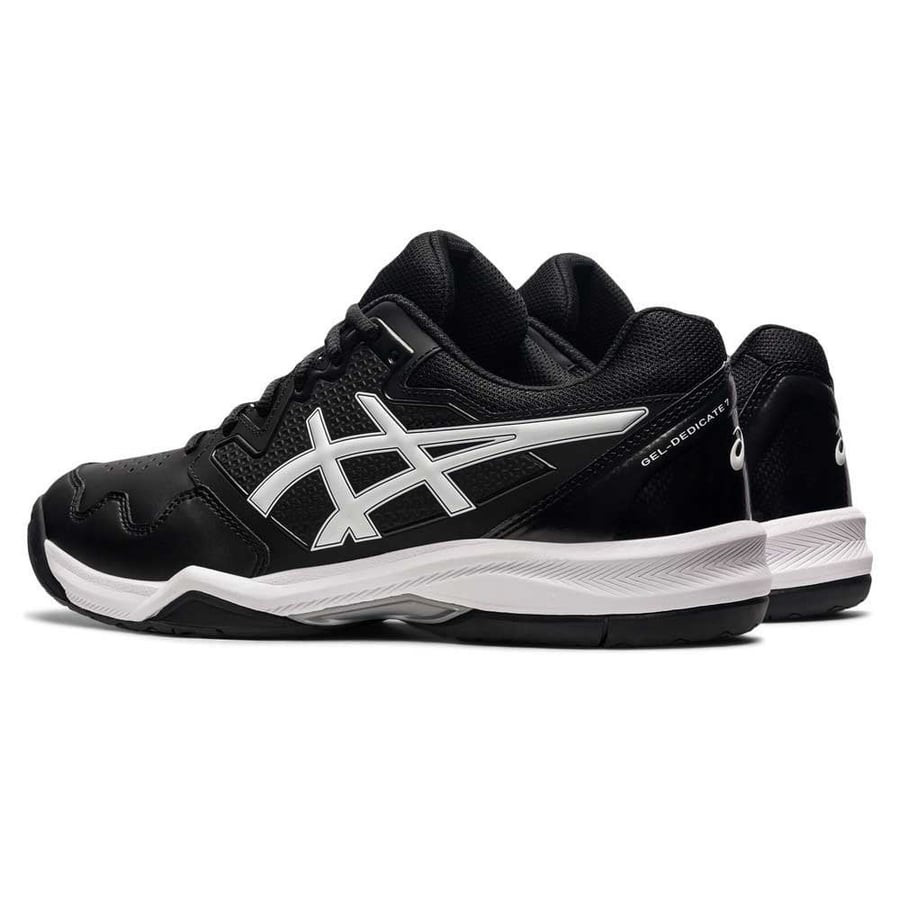 Asics Gel-Dedicate 7 Shoes Black / White