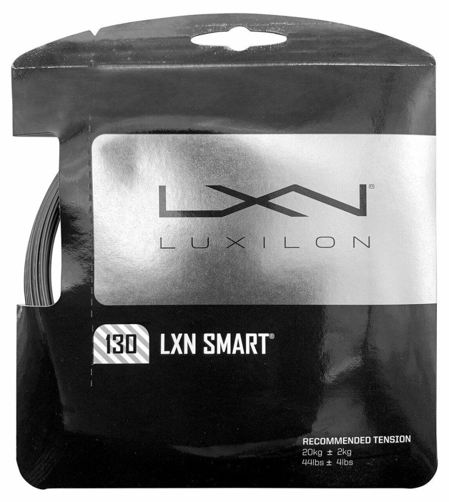 Wilson Luxilon Smart 130 200M Black and White Matt