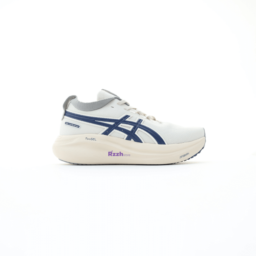 ASICS Gel Nimbus 27 Beige Navy