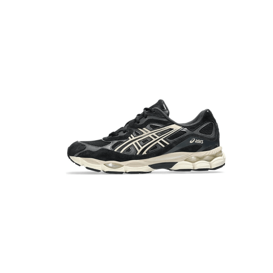 حذاء ASICS GEL-NYC أسود وشوفان – فخامة عصرية وراحة يومية