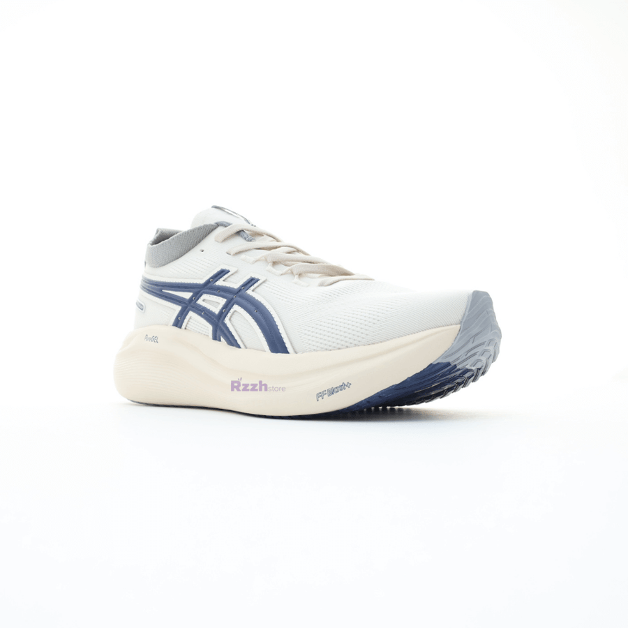 ASICS Gel Nimbus 27 Beige Navy