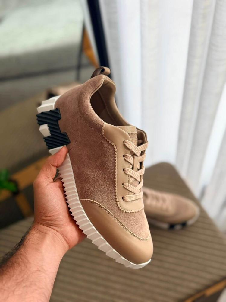 حذاء هيرمس كوفي – Hermès Bouncing Étoupe