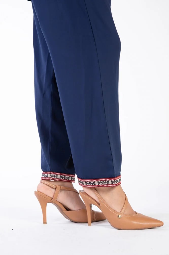 Navy blue blouse and pants - Sadu