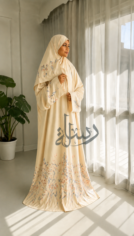 طقم صلاة زهور رسالة