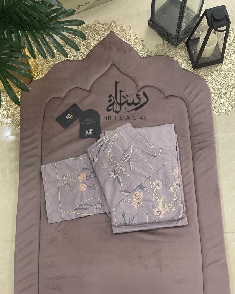 طقم صلاة زهور رسالة