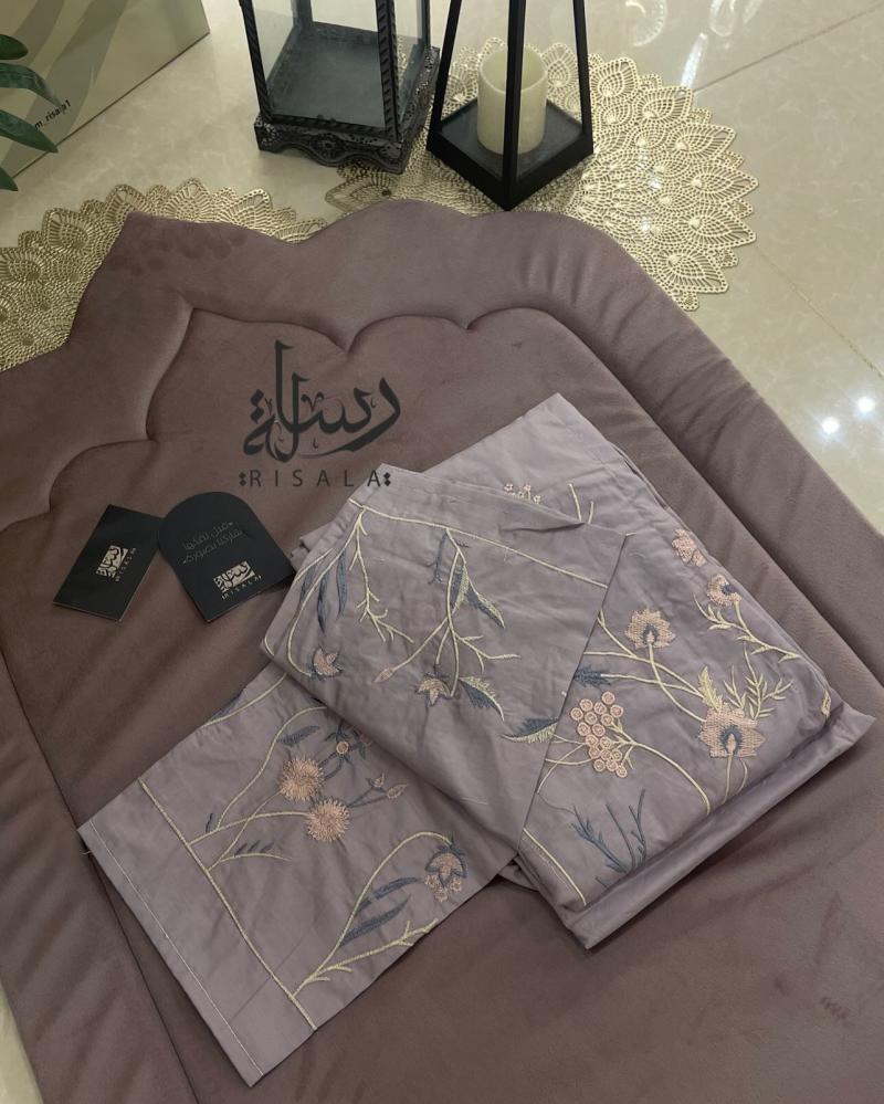 طقم صلاة زهور رسالة