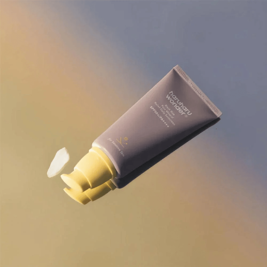 كريم واقي شمس يومي SPF50 بخلاصة الأرز الأسود من هارو هارو وندر 50 مل