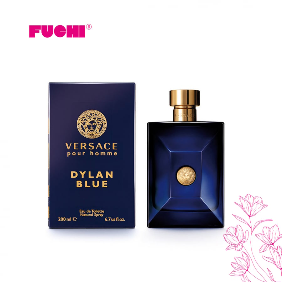 عطر ديلان بلو للرجال او دي تواليت من فرزاتشي 200 مل - فوشي